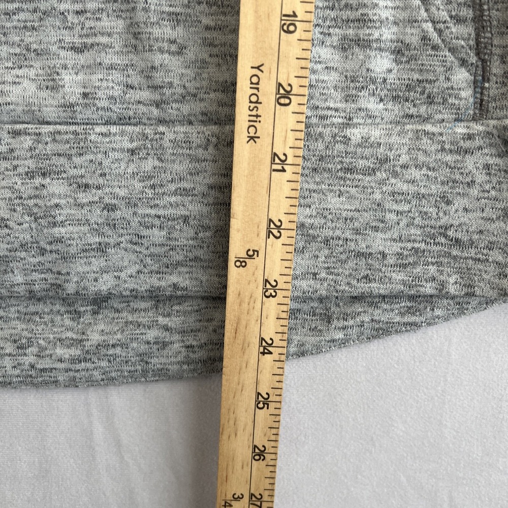 Kuhl Sweater Womens Medium Lea Heather Grey Cowl Neck Sweatshirt Pullover Pocket - Picture 4 of 8